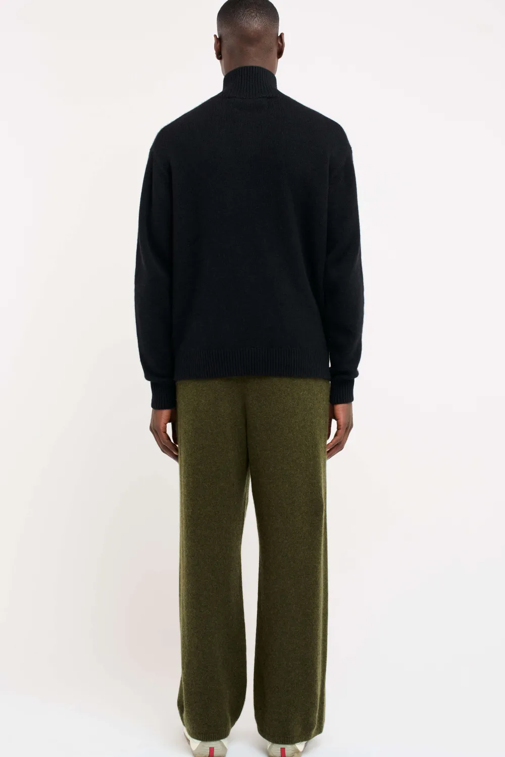 The Elder Statesman Relaxed Half Zip