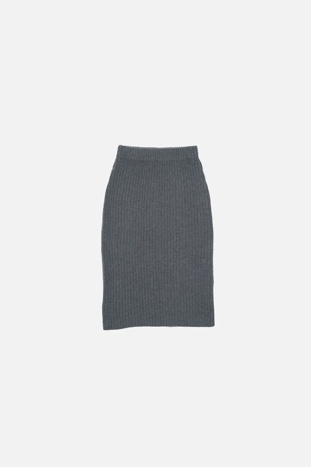 Women The Elder Statesman Ribbed Pencil Skirt