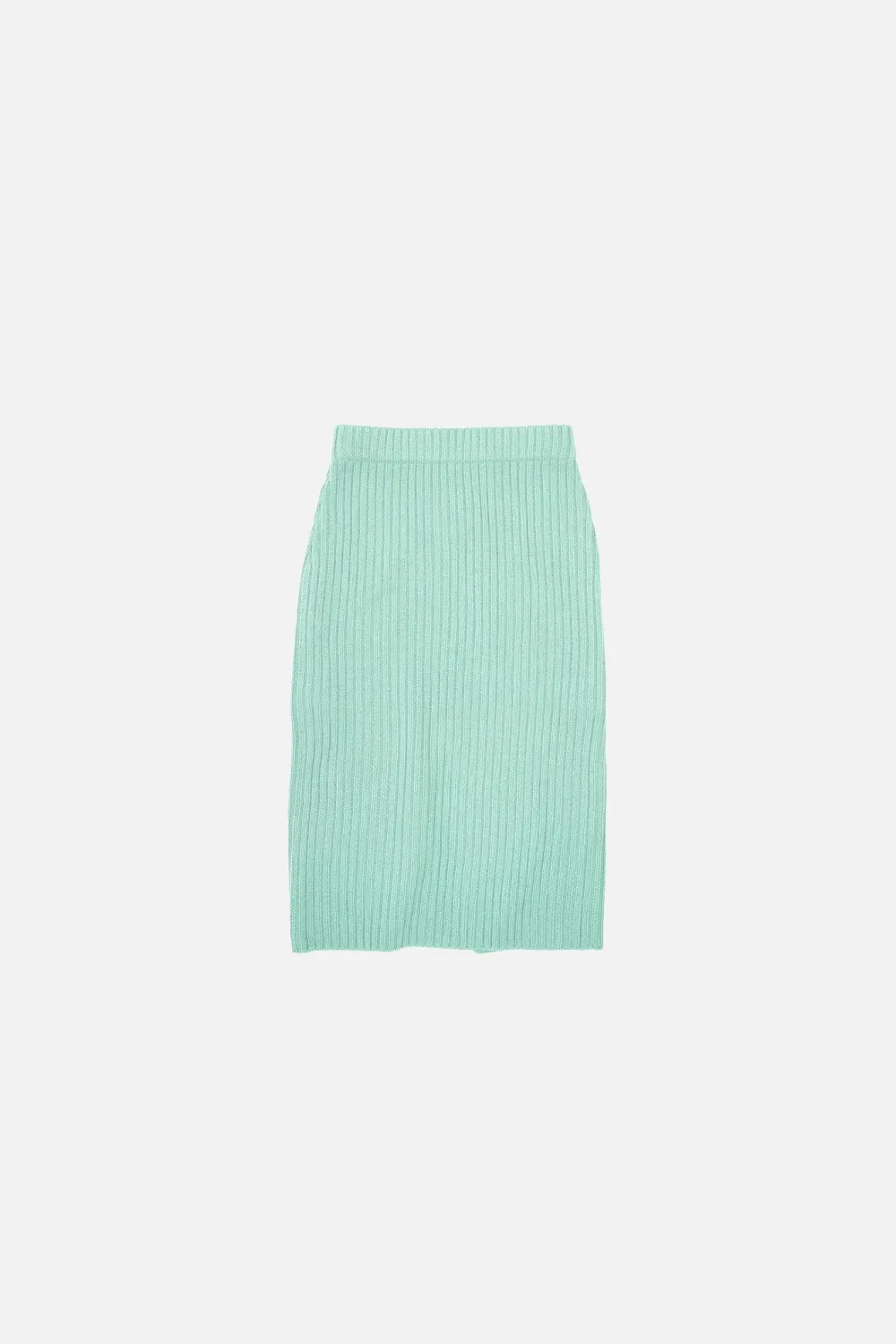 Women The Elder Statesman Ribbed Pencil Skirt