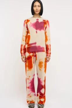 Women The Elder Statesman Rorschach Women's Malibu Crew