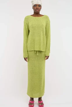 Women The Elder Statesman Selerino Net Skirt