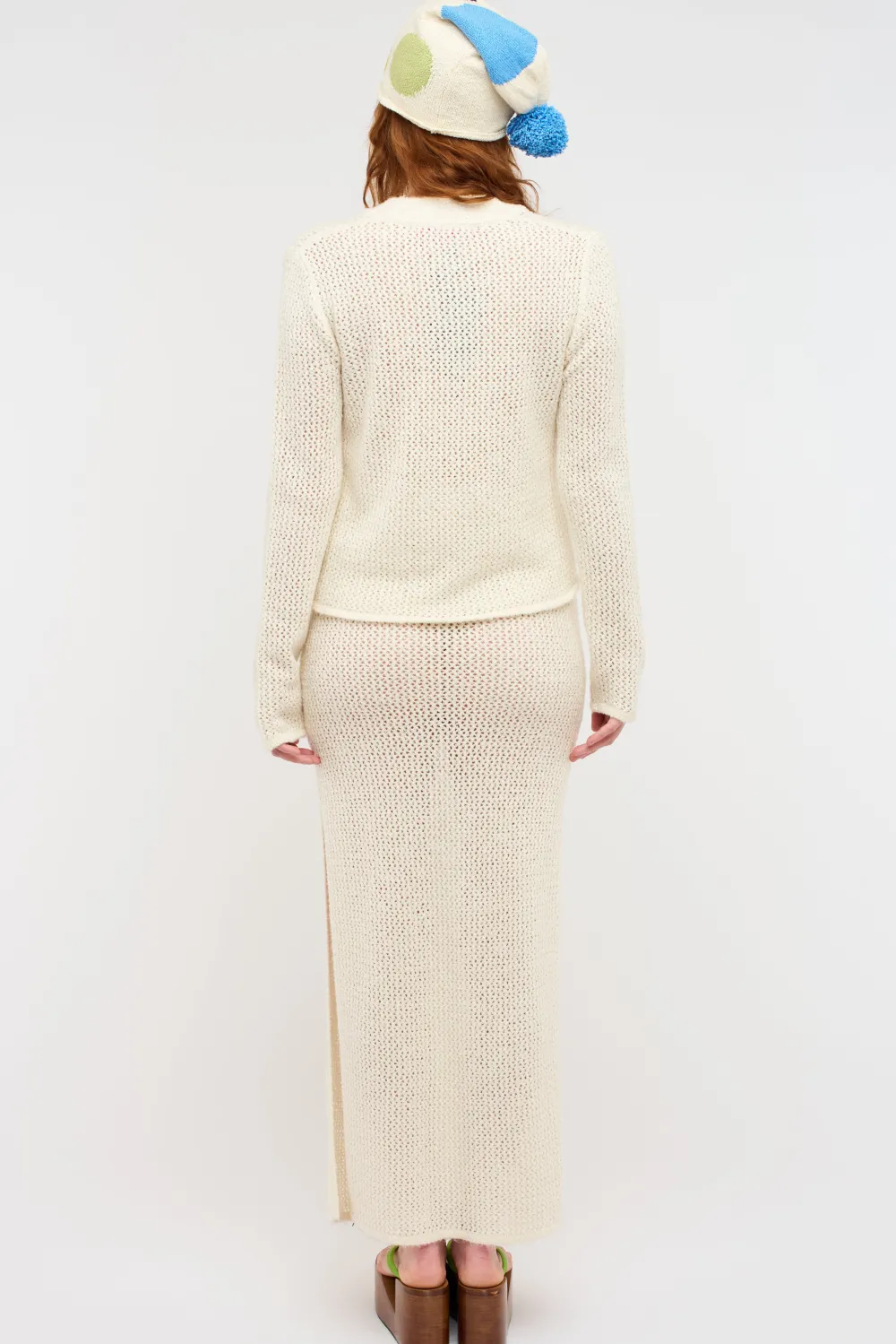 Women The Elder Statesman Selerino Net Skirt