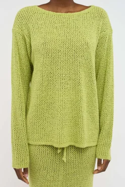 Women The Elder Statesman Selerino Net Women's Pullover