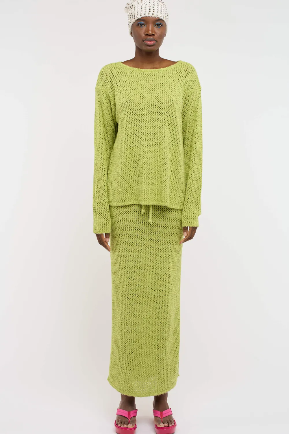 Women The Elder Statesman Selerino Net Women's Pullover