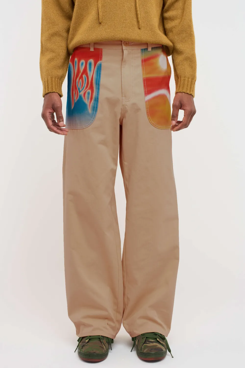 Women The Elder Statesman Silvano Airbrush Trust Pant