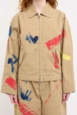 Women The Elder Statesman Silvano Painted Women's Jacket