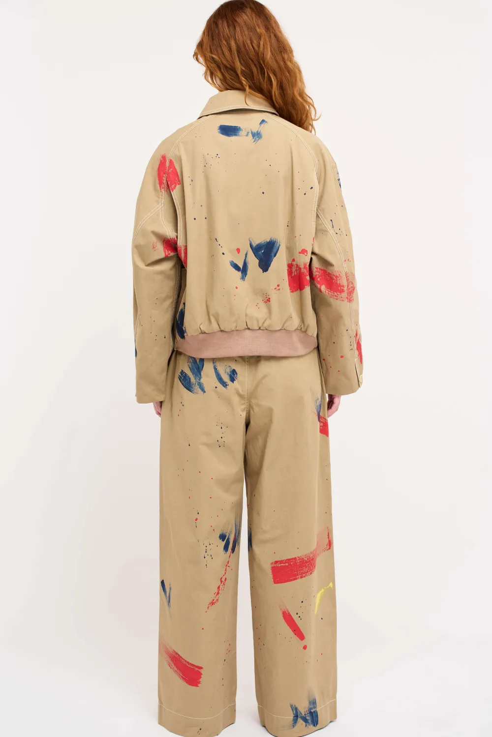 Women The Elder Statesman Silvano Painted Women's Jacket
