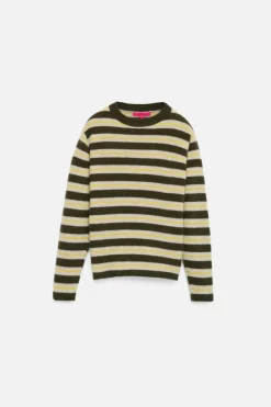 The Elder Statesman Sinful Stripe Crew