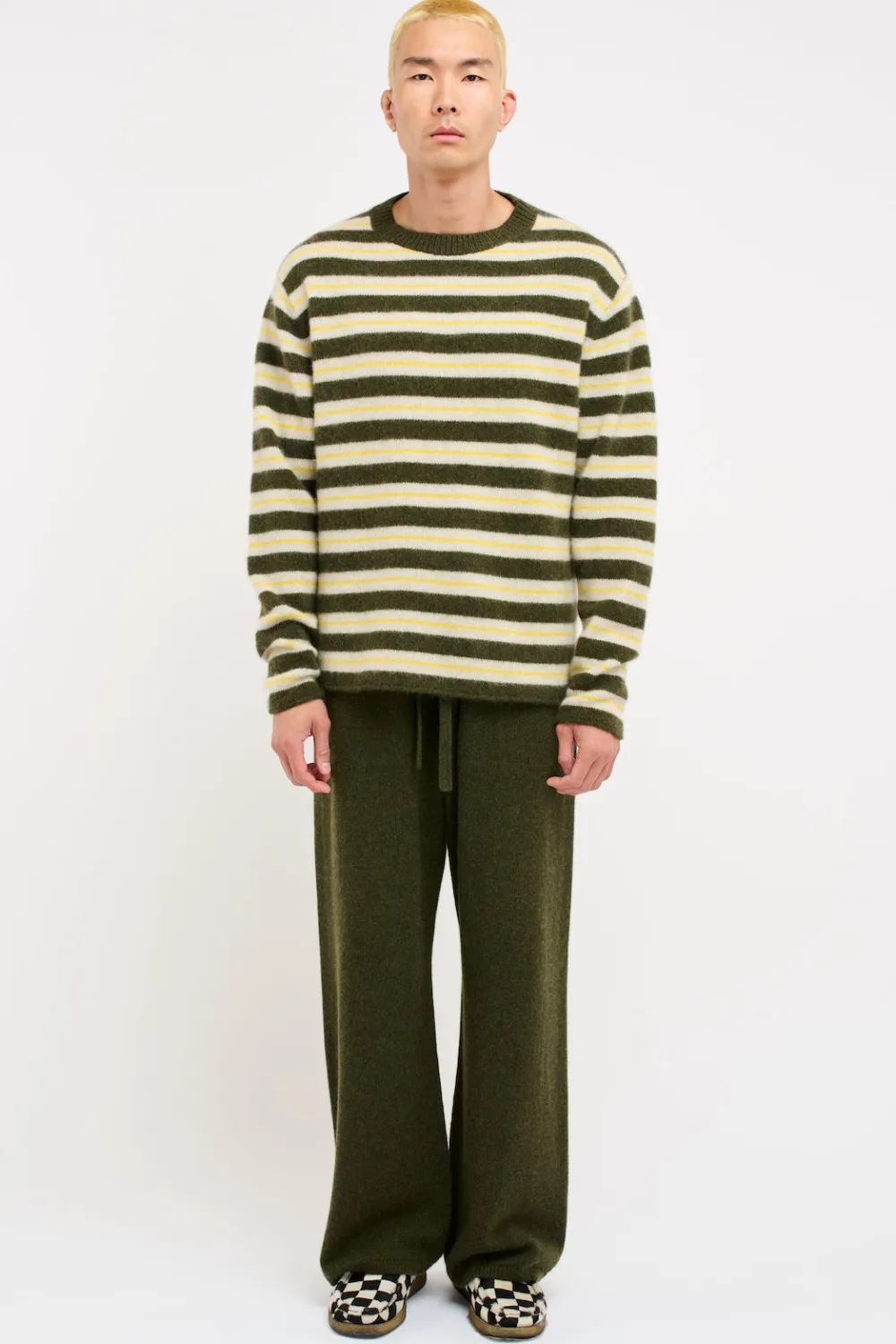 The Elder Statesman Sinful Stripe Crew
