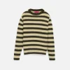 Women The Elder Statesman Sinful Stripe Women's Crew