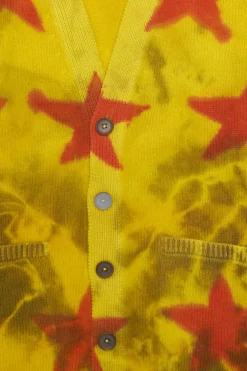 Women The Elder Statesman Star Sprayed Cardigan