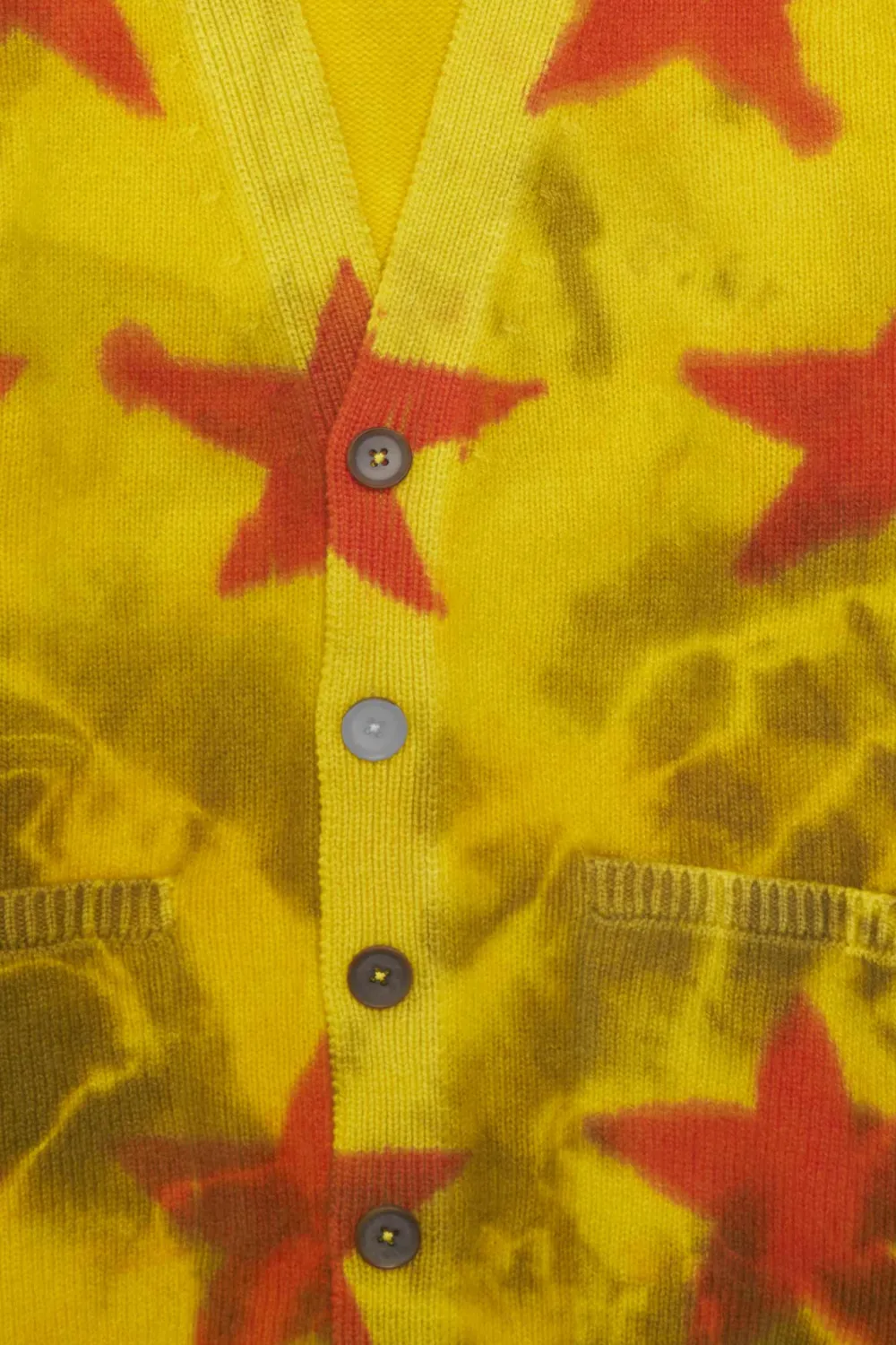 Women The Elder Statesman Star Sprayed Cardigan