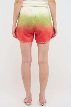 Women The Elder Statesman Sulfur Gradient Women's Short
