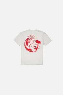 Women The Elder Statesman Surf-Yin Women's Tee