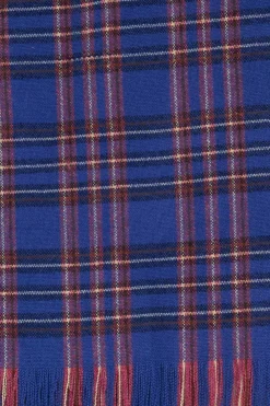 The Elder Statesman Tartan Scarf