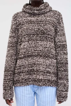 Women The Elder Statesman Teddy Twist Women's Turtleneck