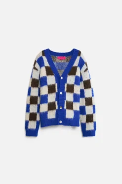 Women The Elder Statesman Thistle Gingham Cardigan