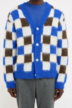 Women The Elder Statesman Thistle Gingham Cardigan