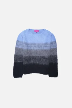 The Elder Statesman Thistle Ombre Crew