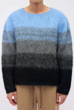 The Elder Statesman Thistle Ombre Crew