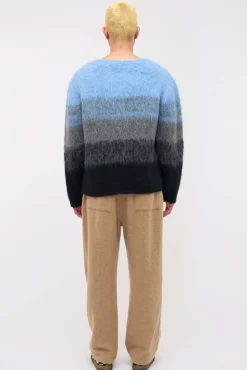 The Elder Statesman Thistle Ombre Crew