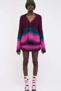 Women The Elder Statesman Thistle Ombre Skirt