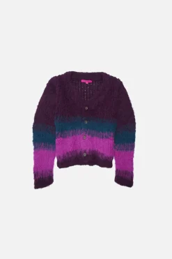 Women The Elder Statesman Thistle Ombre Women's Cardigan