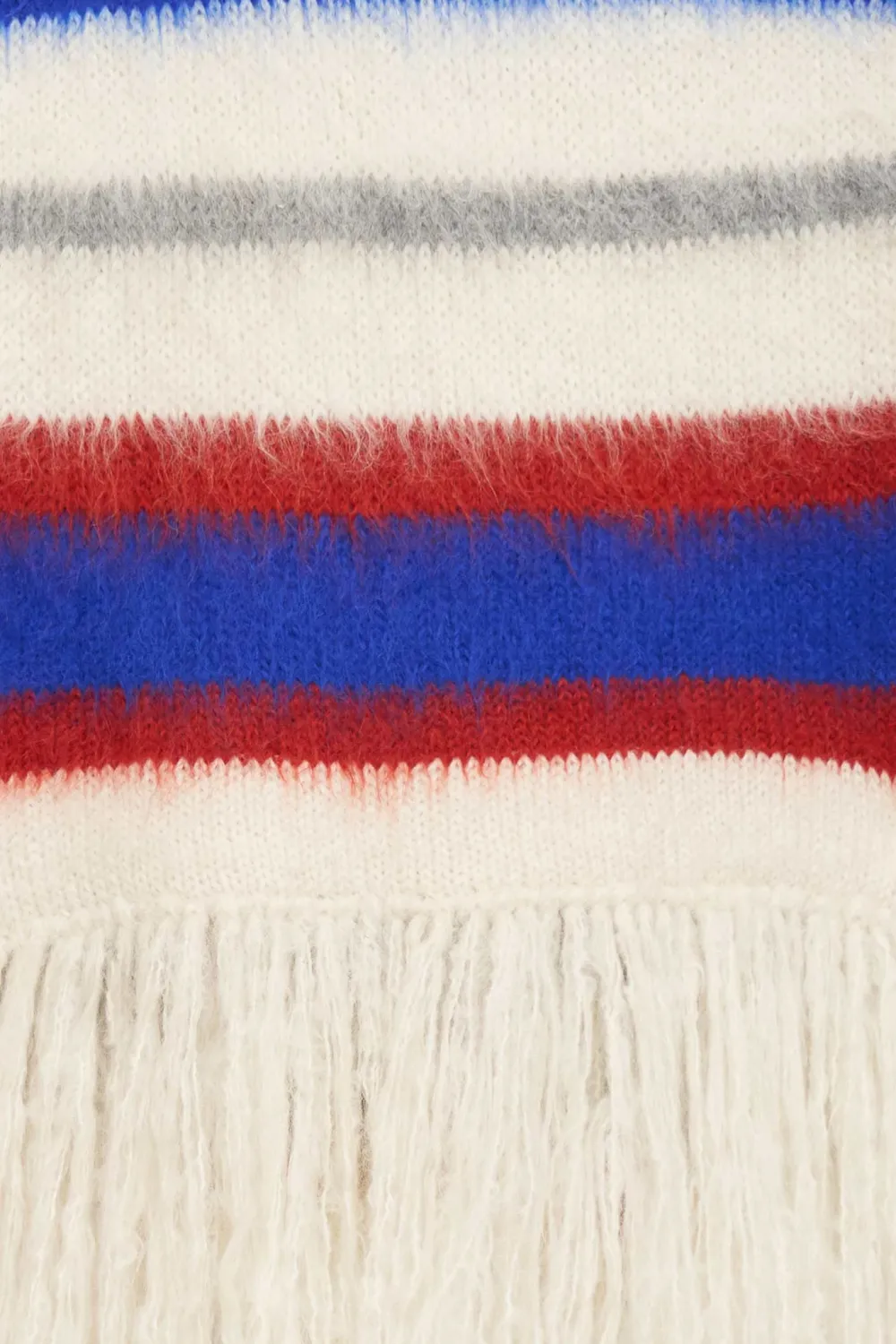 The Elder Statesman Thistle Vineyard Stripe Scarf