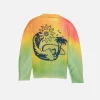 Women The Elder Statesman Wave Aura Women's Crew