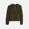 Women The Elder Statesman Women's Fitted Polo