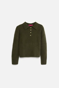 Women The Elder Statesman Women's Fitted Polo