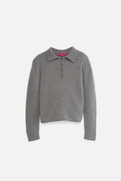Women The Elder Statesman Women's Fitted Polo