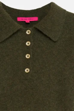 Women The Elder Statesman Women's Fitted Polo