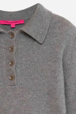 Women The Elder Statesman Women's Fitted Polo