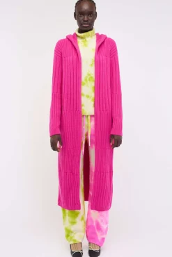 Women The Elder Statesman Women's Hooded Wrap Coat