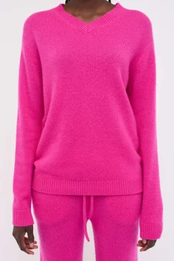 Women The Elder Statesman Women's Monterey V-Neck