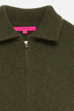 Women The Elder Statesman Women's Plaited Zip Jacket