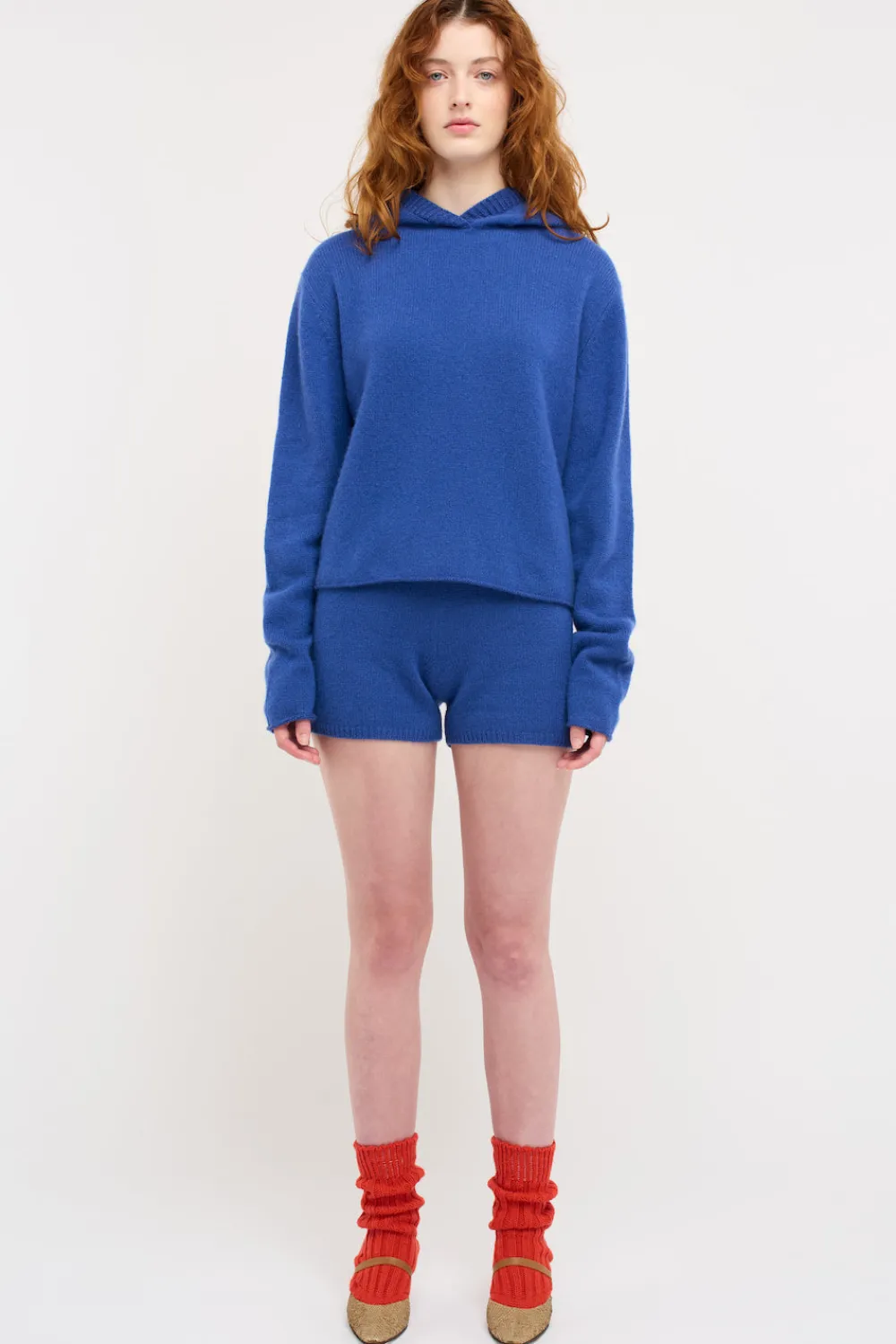Women The Elder Statesman Women's Raw Hem Hoodie