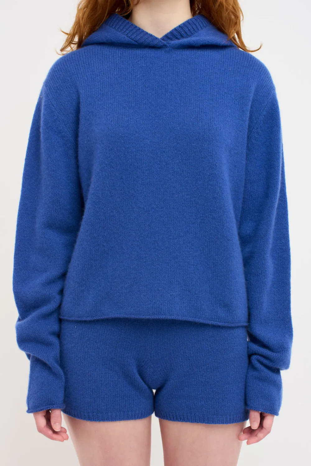 Women The Elder Statesman Women's Raw Hem Hoodie
