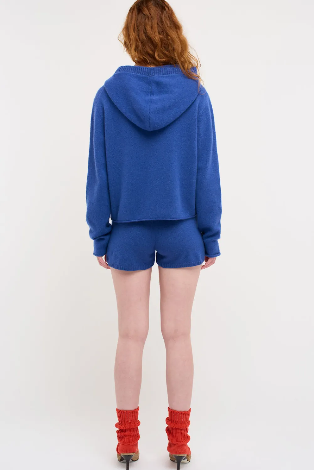 Women The Elder Statesman Women's Raw Hem Hoodie