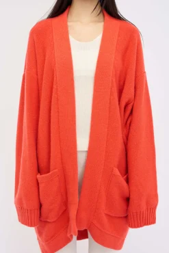 Women The Elder Statesman Women's Slouchy Cardigan