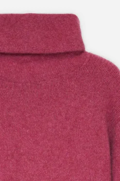 Women The Elder Statesman Women's Slouchy Turtleneck